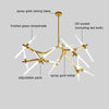 ORLETHIA – Modern Ceiling Light Made of Iron and Glass
