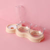 KARLFEAST - 3-in-1 Feeder with Water Dispenser and Elevated Bowl