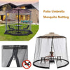 Ökoschild Mosquito Net – Mosquito Net For Parasols Up To 4 m – Adjustable And With Zipper