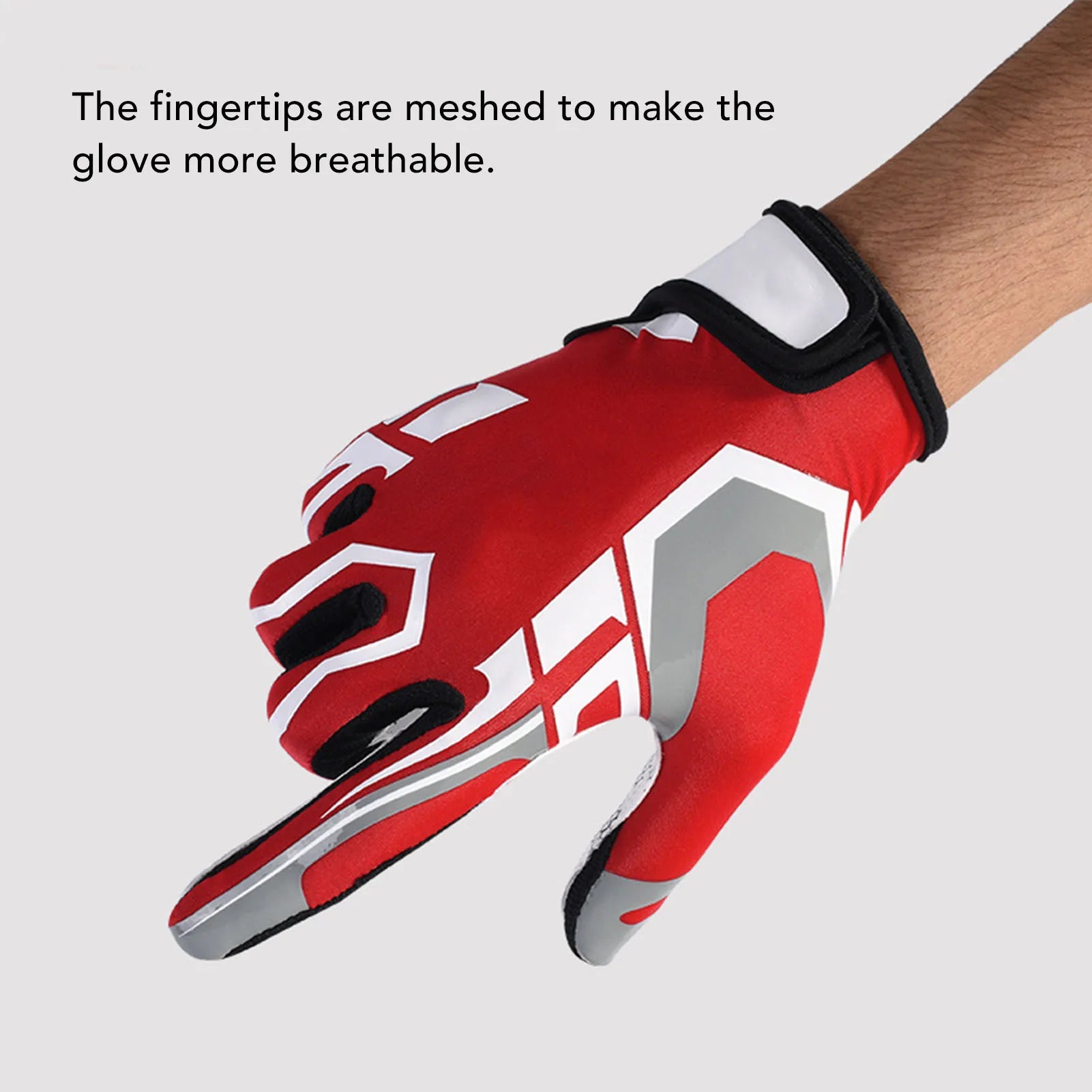 Baseball Batting Gloves High Grip Sports Receiver Gloves Non-Slip American Football