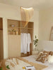 CLARISE Elegant Pendant Lamp With Wooden Ring For Modern Interiors