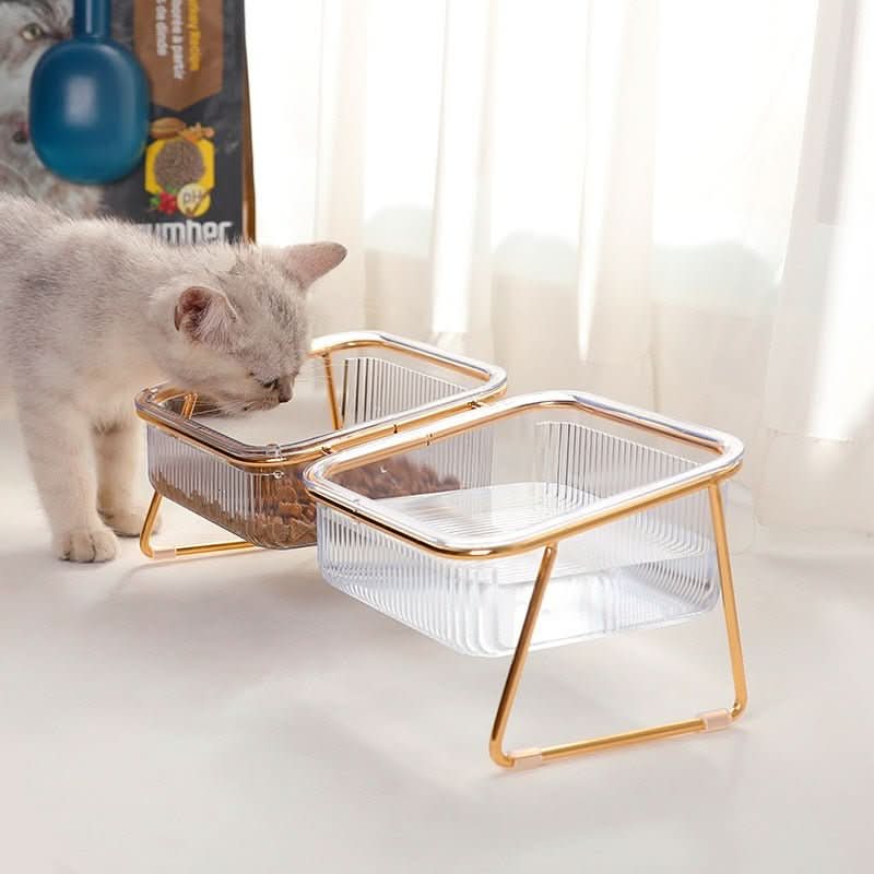 PETCHIC – Raised Food Bowl for Healthy Eating Posture in Cats & Small Dogs