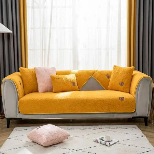 Kuschelschild - Elegante und Schützende Dehnbare-Sofa-Abdeckung