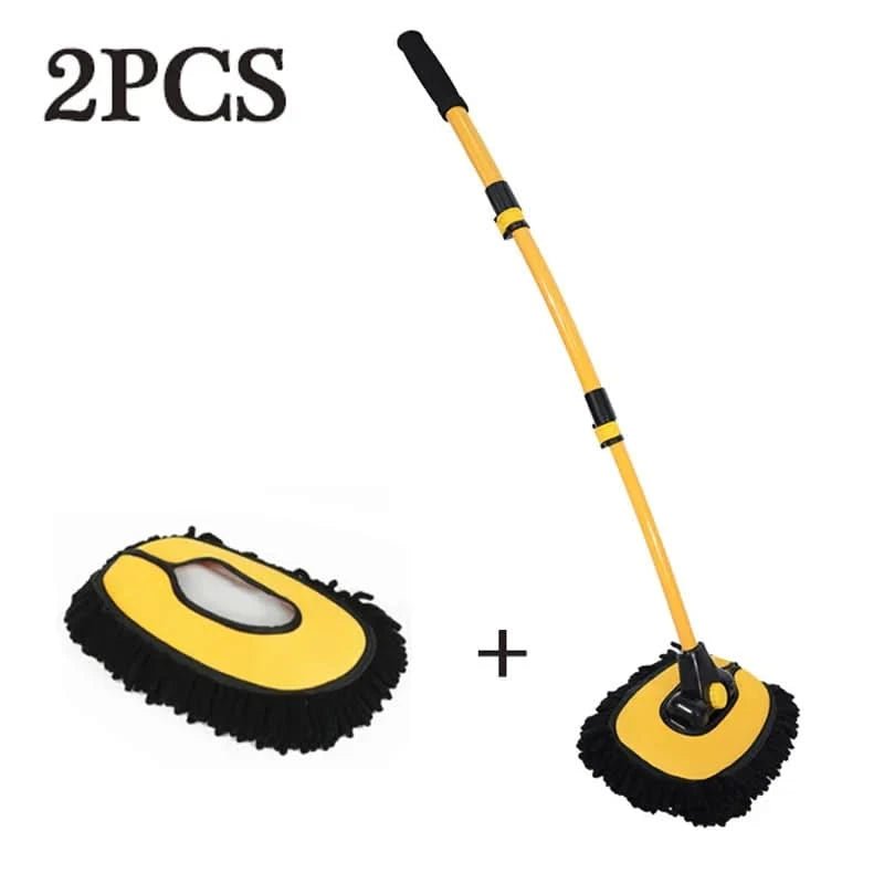 GlanzFlex Vehicle Mop - For Streak-Free Cleaning With Flexibility