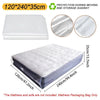 Dust Protection Mattress Cover - Waterproof Mattress Encasement - Protection from Dust and Moisture