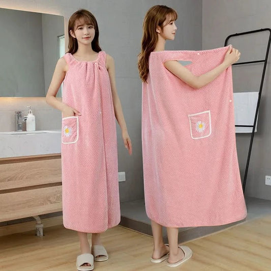 Women's Quick-Dry Bath Towel – Quick-Drying & Portable Bath Towel For Women – Ideal For Home & Travel