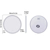 Vistara LED Bathroom Mirror Style Light Clarity Touch Control Anti-Fog