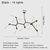 ORLETHIA – Modern Ceiling Light Made of Iron and Glass