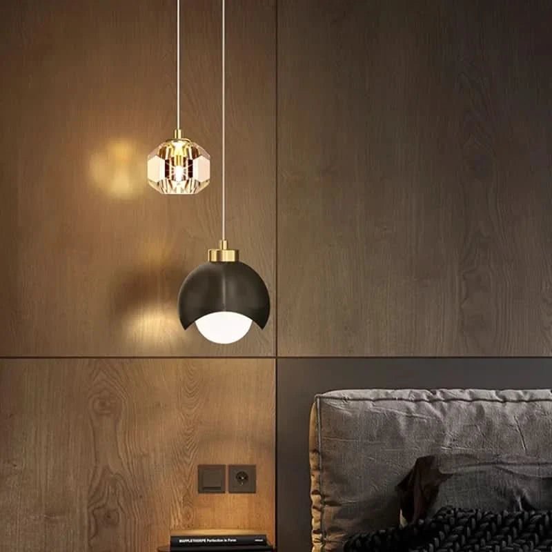 Theresa LED Pendant Light Crystal Globe Lighting
