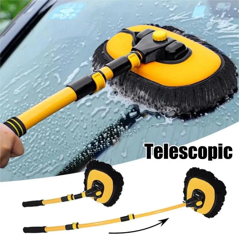 GlanzFlex Vehicle Mop - For Streak-Free Cleaning With Flexibility