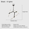 ORLETHIA – Modern Ceiling Light Made of Iron and Glass