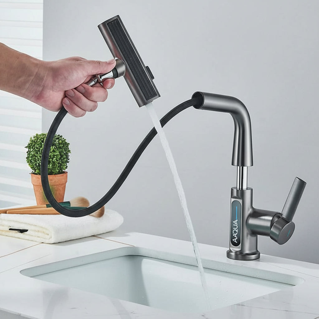 LUXOR - Modern Digital Basin Mixer