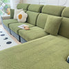 PlushSecure - Elegant Jacquard Sofa Cover for Non-Slip Comfort