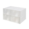 Shoe Box Storage Set - 24 Stackable & Clear Shoe Boxes for Space-Saving Organization & Overview
