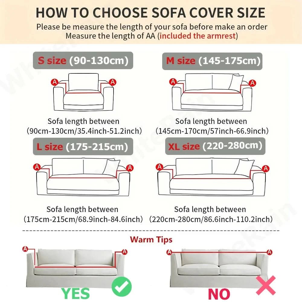 Sofa Cover - Waterproof, Lightweight, and Non-Slip Sofa Protector