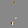Theresa LED Pendant Light Crystal Globe Lighting