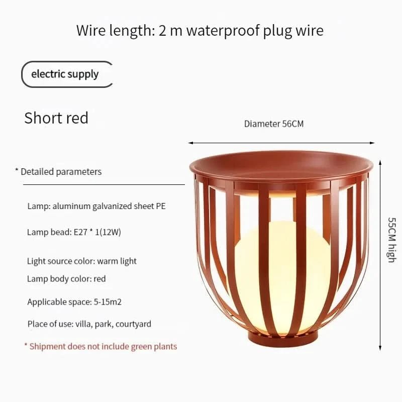 Kassia Illuminated Harmony Planters