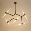 ORLETHIA – Modern Ceiling Light Made of Iron and Glass