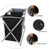 TRISORT – Foldable 3-Compartment Laundry Basket for Organization and Space-Saving