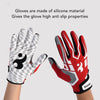 Baseball Batting Gloves High Grip Sports Receiver Gloves Non-Slip American Football