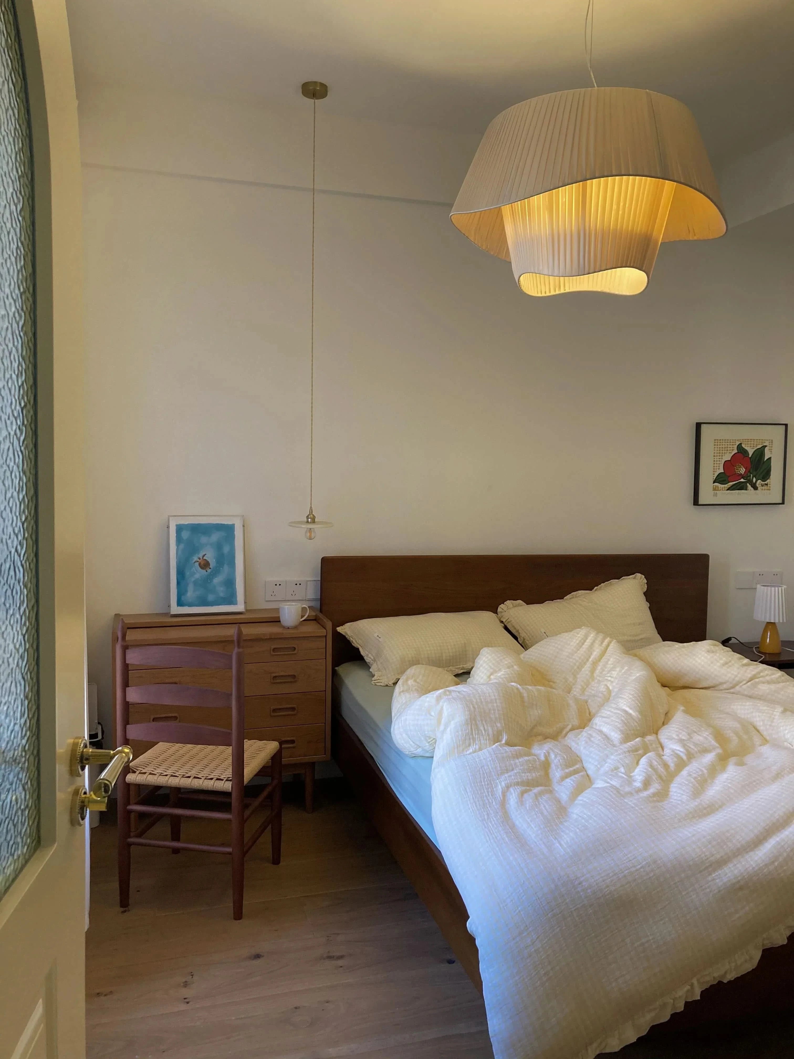 SABRINA Elegant Double-Dome Ceiling Lamp With LED Lighting