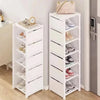 Shoe Corner Shelf – Stackable Shoe Rack for Corners – Space-Saving Organization with Style