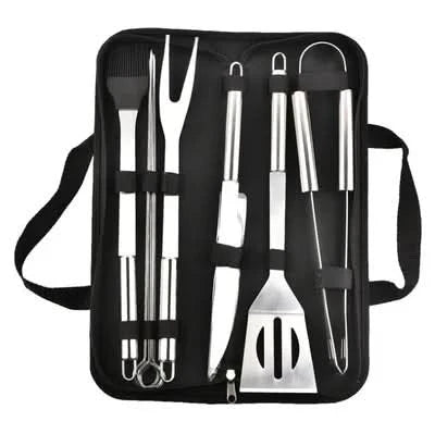Grill Master BBQ Tool Set – Fully Equipped for Stylish Grilling