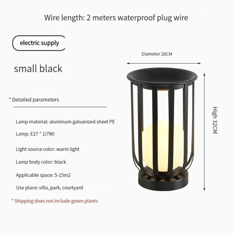 Kassia Illuminated Harmony Planters