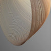 CLARISE Elegant Pendant Lamp With Wooden Ring For Modern Interiors