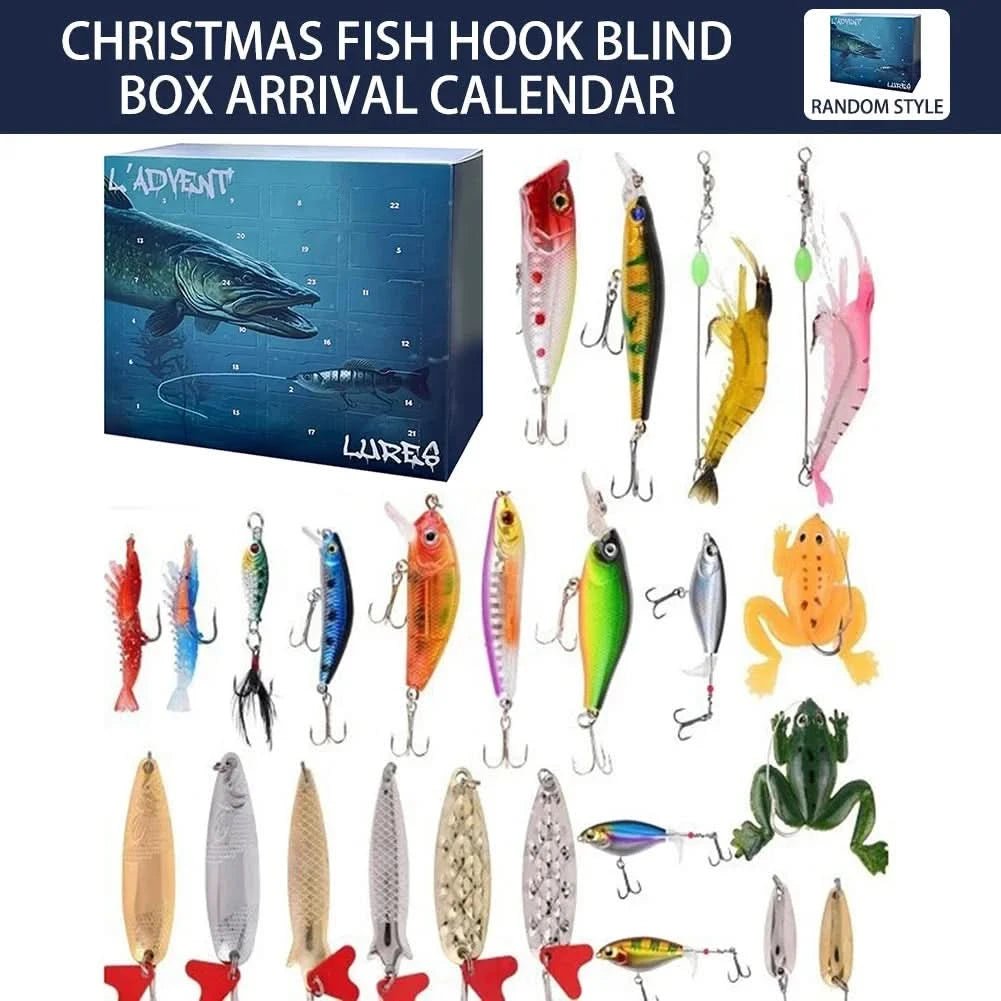 Castmas – Advent Calendar 2025 for Anglers with 24 Unique Lures