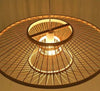 SERELIA Modern Geometric Bamboo Pendant Light Eco-Friendly Lighting Kitchen Dining Room