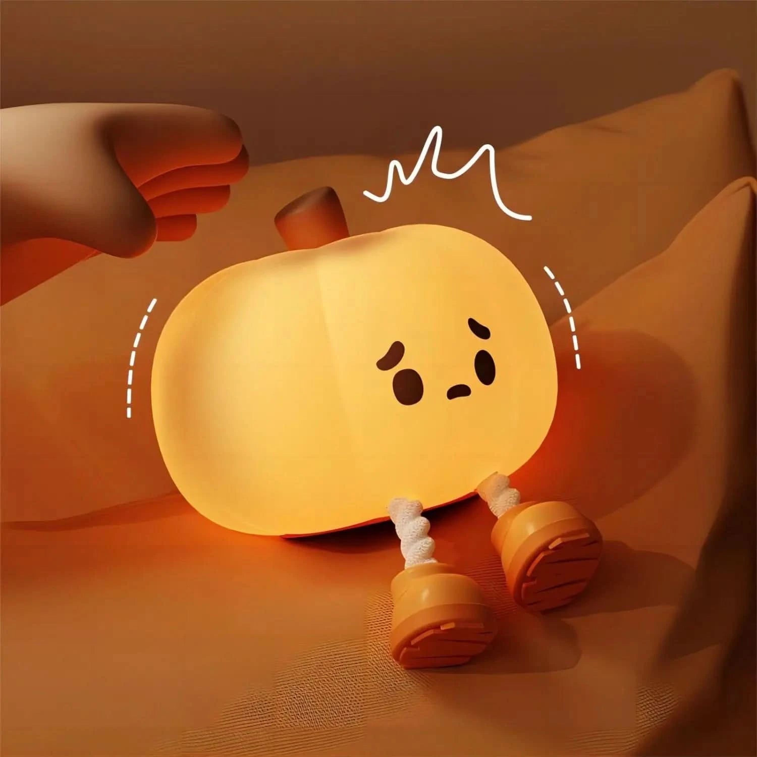 Pumpkin Shape – Soothing Night Light For Peaceful Children's Sleep