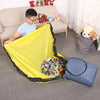 Toy Storage Bag - Storage Bag with Playmat LEGO & Toys - Portable Detachable