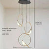 VIVIENNE Celestial Bird Chandelier Ceiling Light With Dimmable Light