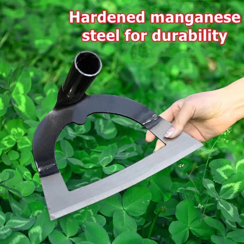 LUSQUELLA Hollow Hoe Efficient Weed Removal Garden Tool