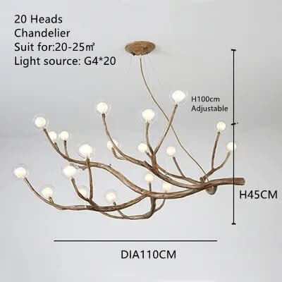 MAEVELLA – Elegant Ceiling Lamp Made of Resin and Aluminum