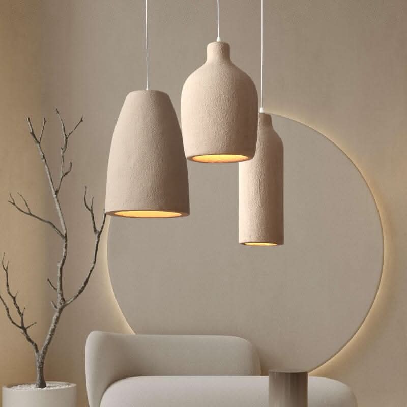 Aurelia Japandi Pendant Light Made of high-quality polystyrene resin Minimalist Luxury