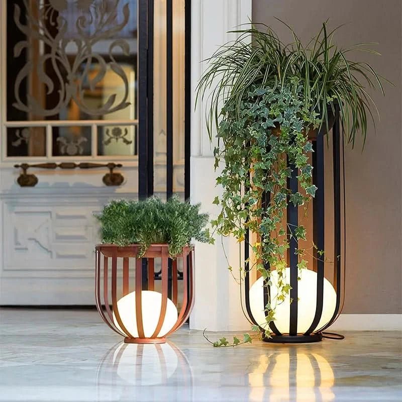 Kassia Illuminated Harmony Planters