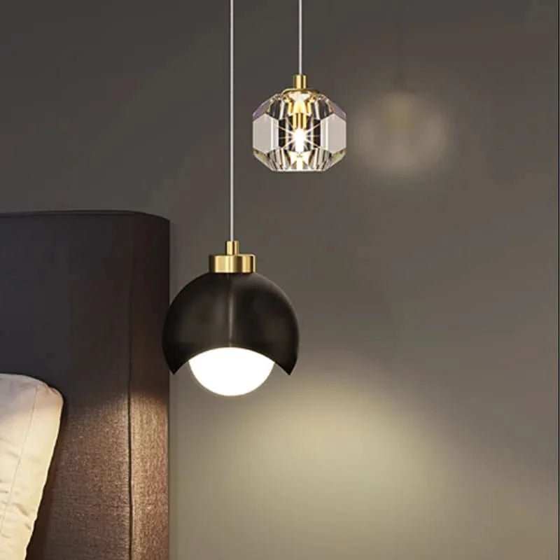 Theresa LED Pendant Light Crystal Globe Lighting