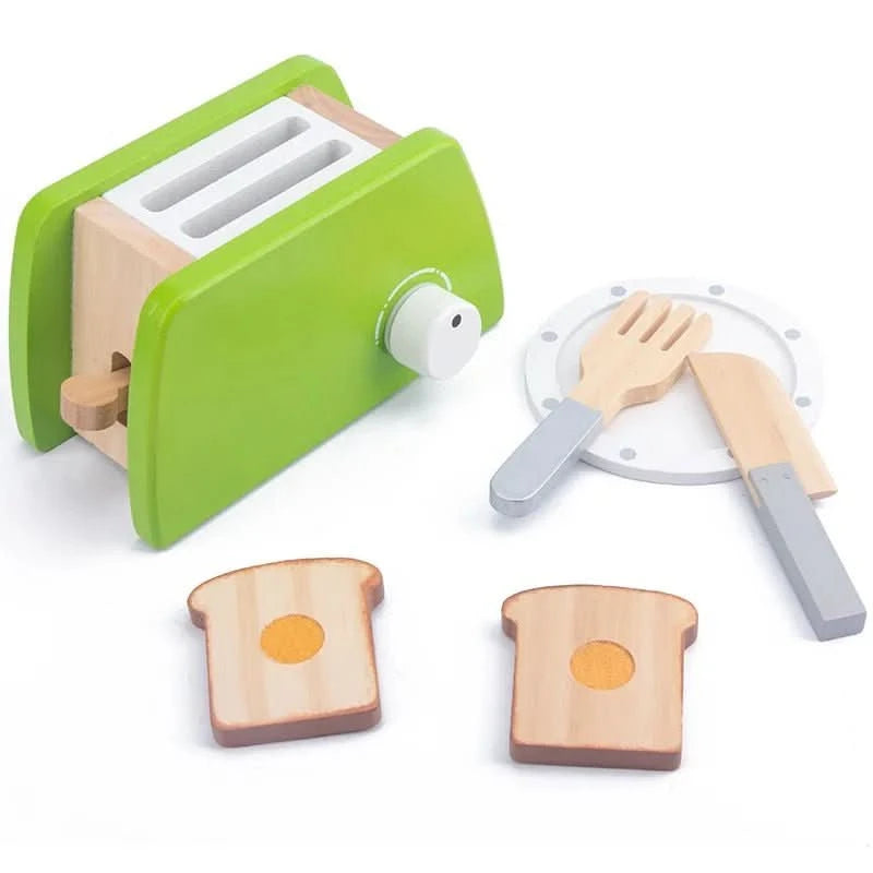 Küchenholz – Realistisches Holzspielküchen-Set Für Kreative Kinderküche