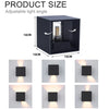 LUXSQUARE – Modern Waterproof LED Wall Light IP65 Made of Aluminum