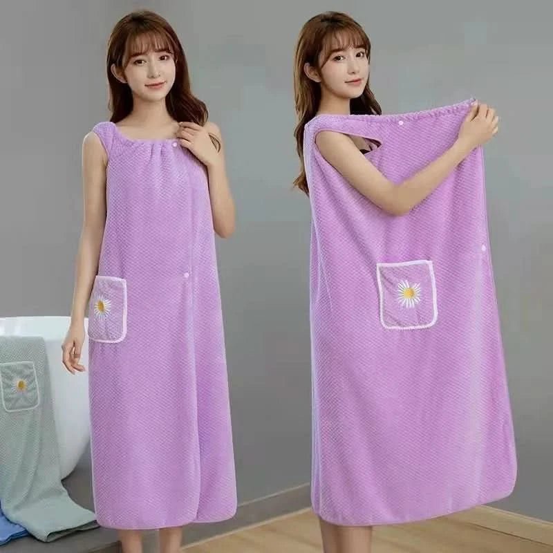Women's Quick-Dry Bath Towel – Quick-Drying & Portable Bath Towel For Women – Ideal For Home & Travel
