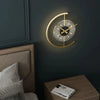 Zentime Modern LED Wall Clock with Nordic Elegance and Minimalist Design