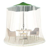 Ökoschild Mosquito Net – Mosquito Net For Parasols Up To 4 m – Adjustable And With Zipper
