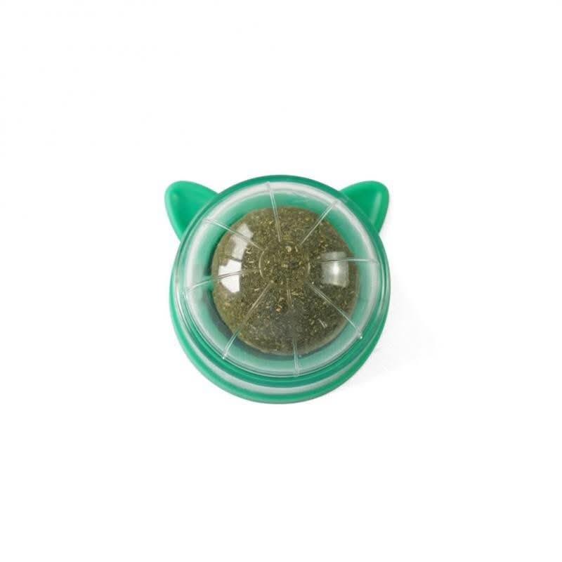 Purrfect Catnip Toy - Cat Toy with Mint & Rotating Ball for Healthy Teeth