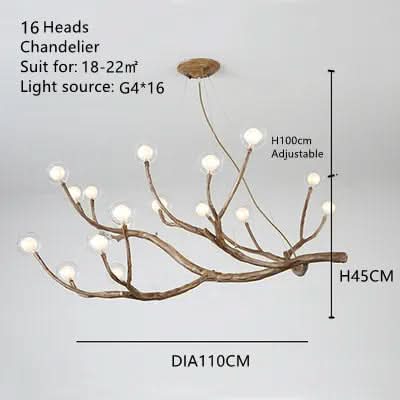 MAEVELLA – Elegant Ceiling Lamp Made of Resin and Aluminum