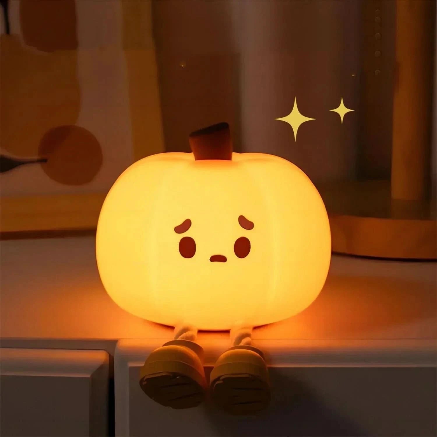 Pumpkin Shape – Soothing Night Light For Peaceful Children's Sleep