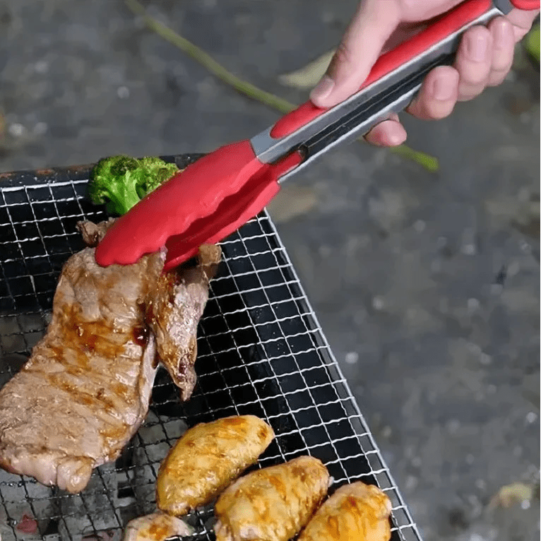 SERVITONG - Stainless Steel Serving Tongs For Bread And Salad