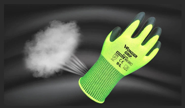 Arbeitshandschuhe mit Wunder-Grip – Rutschfeste Handschuhe für Gartenarbeit und Handwerk