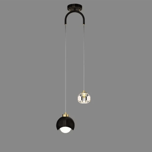 Theresa LED Pendant Light Crystal Globe Lighting